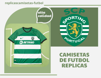camiseta Sporting 2023 2024 replica